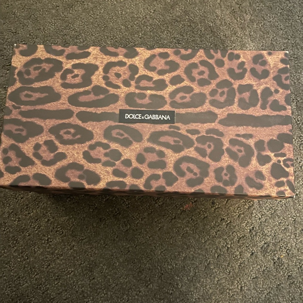 Dolce & Gabbana Leopard Print Sandals